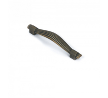 Greep REED antiek messing 128mm, hartmaat 96mm