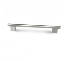 Greep METAL 728 geb. nikkel 178x12mm, hoh 128mm