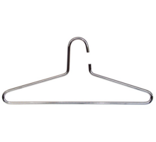 Kledinghanger RVS geborsteld 200 x 425mm, diameter 8mm