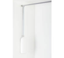 Garderobelift i3 elektrisch 750-1200mm, wit/chroom, 17 kilo