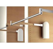 Garderobelift i3 elektrisch 750-1200mm, wit/chroom, 17 kilo