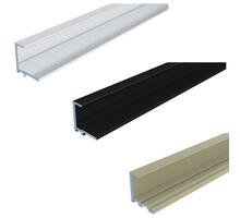 Ocean 1 profielstrip alu geanodiseerd lengte 2500mm v/18mm