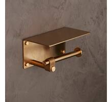 Toilet Roll Holder/w/ Shelf/190Mm/7.5 Inches/Cast