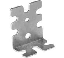 Eurohoek 50x41x26.5mm verzinkt, VE=300 stuks