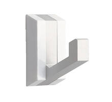 Jashaak magnetisch, haak aluminium zilver