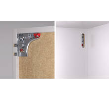 Kastophanger LIBRA H6 rechts, twee pennen 15mm