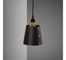 Hooked Wall Small Graphite/Brass
