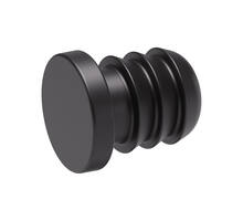 Buffer stift 6mm, schotel rond 7,5mmx1,5mm dik