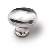 Knop METAL 867 glans chroom 25x17mm