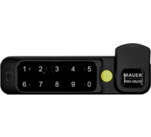 Mauer ELLcam 2.0 pincodeslot, horizontaal rechts, zwart
