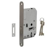 Woningbouw klavier kastslot 55 mm rvs geborsteld