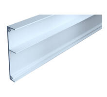 Spaceship afdekprofiel aluminium zilver