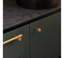 Furniture Knob/Cast/Set Of 2/Brass