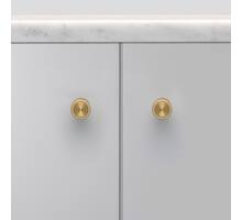 Furniture Knob/Cast/Set Of 2/Brass