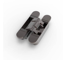 Scharnier invisible NEO-M6 donker brons, VE=9