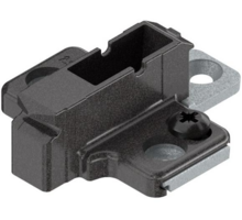 Kruismontageplaat 9mm verdikt, voor spaanplaatschroeven