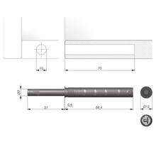K Push Tech, lang, buffer, slag 37mm