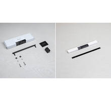 Pull Bar/Plate/Linear/Medium 290Mm/Black (Non US)
