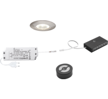 2x Pixel 24V RVS Look + GiroFE 15W driver met zwarte zender