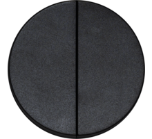 Rond 2.0 Two-circuit switch - trimless