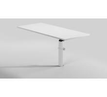Eenkolomstafel Wall Solo. Kleur: Wit RAL9016