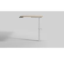 Eenkolomstafel Wall Solo. Kleur: Wit RAL9016