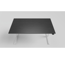 Bureaublad 1400x800x25mm T608 Shadow Black, inclusief insert