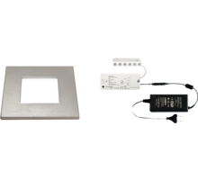 2x Quadrum Titanium Look 12V + ZigBee ontvanger + Driver 24W