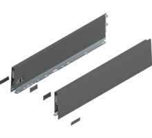 Merivobox zijkant K-hoogte, R+L, 550mm kleur: orion grijs