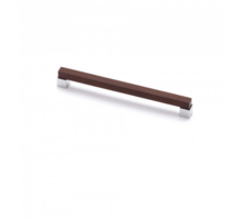 Greep SYMBIOSIS essenhout wenge gelakt 176x12x29mm