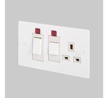 Cooker Control Unit w/ Neon - White - White Interior