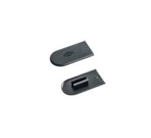 Cabineo afdekkappen, 100 stuks, ral 9005, gitzwart