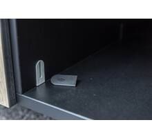 Cabineo afdekkappen, 100 stuks, ral 9005, gitzwart