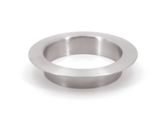 Afvaldoorlaat rond RVS mat, boormaat 82mm, buitenmaat 112mm