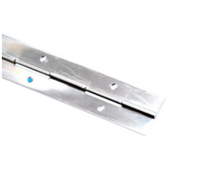 Pianoscharnier 32mm vernikkeld dikte 0.7mm, lengte 1000mm