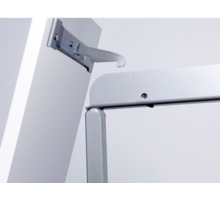 Fronthouder Dispensa zilver voor kastbreedte 400mm
