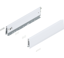 Merivobox zijkant M-hoogte, R+L, 400mm kleur: zijdewit