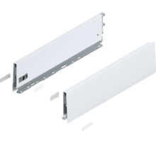 Merivobox zijkant K-hoogte, R+L, 450mm kleur: zijdewit