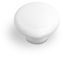 Knop wit porselein 32mm