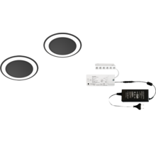 1 x Holl TH mat zwart 24V + Zigbee ontvanger + Driver 24W