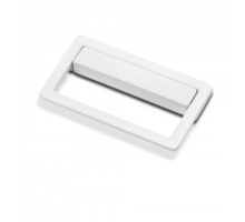 Greep UP glans wit hartmaat 64mm breedte 90mm, 50x10mm