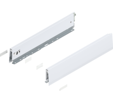 Merivobox zijkant M-hoogte, R+L, 450mm kleur: zijdewit