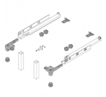 Spacestep 460mm oriongrijs mat