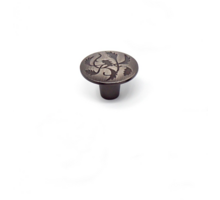 Knop PROVENCE geborsteld tin 36mm