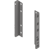 Rugwandhouder Merivobox E- hoogte, L+R, indium grijs