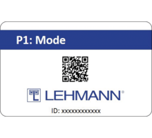 CAPTURA basis set Programmeer kaarten P1/P2/P3