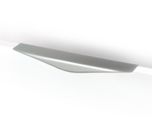 Greep LIPS mat chroom 320x45mm, hartmaat 224mm