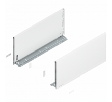 Legrabox ladezijde F, zijdewit 550mm, hoogte 241mm