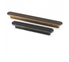 Greep LAPS nikkel gesat. ovaal 159x22x21mm hartmaat 128/96mm