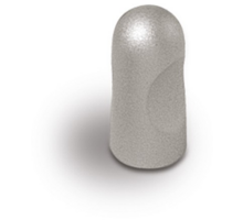 Knop METAL 801 mat aluminium diameter 12mm
